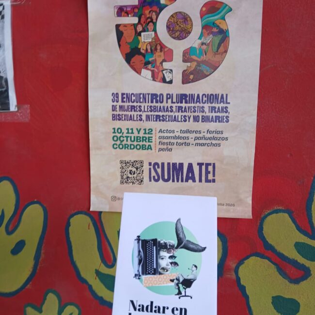 39 Encuentro Plurinacional de Mujeres y Diversidades y Nadar en la manada